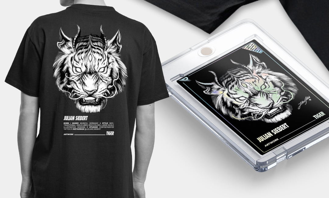 Julian Siebert - Card & .ROCKS T-Shirt Bundle