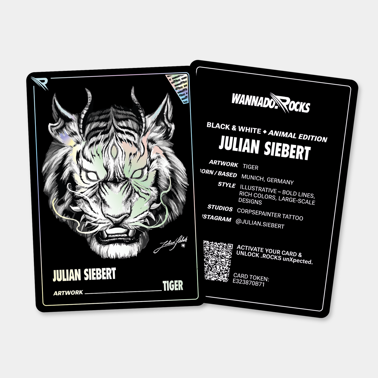 Julian Siebert - Card & .ROCKS T-Shirt Bundle
