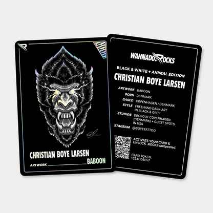Christian Boye Larsen - Ultra Rare Holo Card (1 Card in Top Loader)